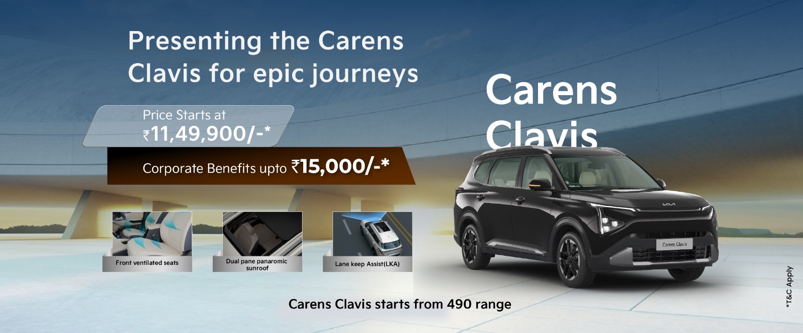 Kia Carens Clavis On-Road Price – Hyderabad(4)