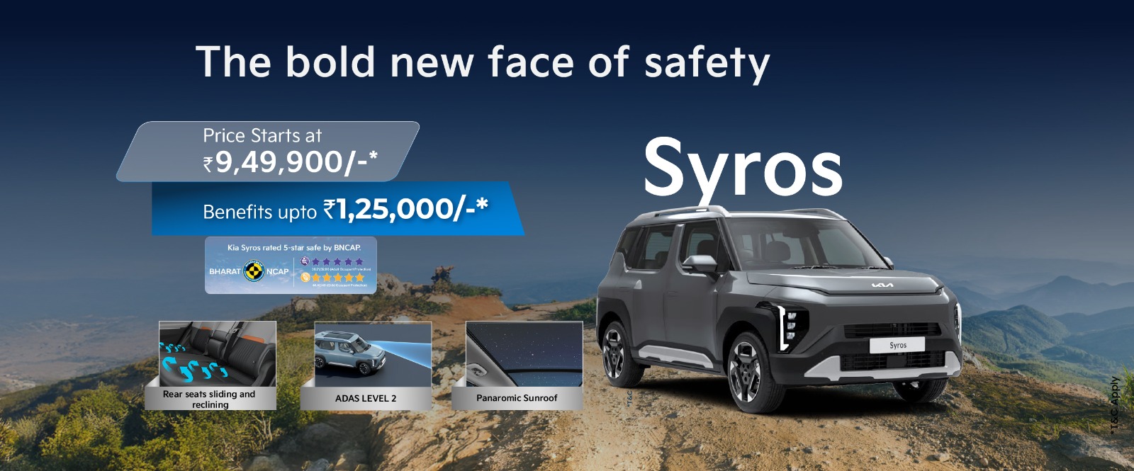 Kia Syors On-Road Price – Hyderabad(2)