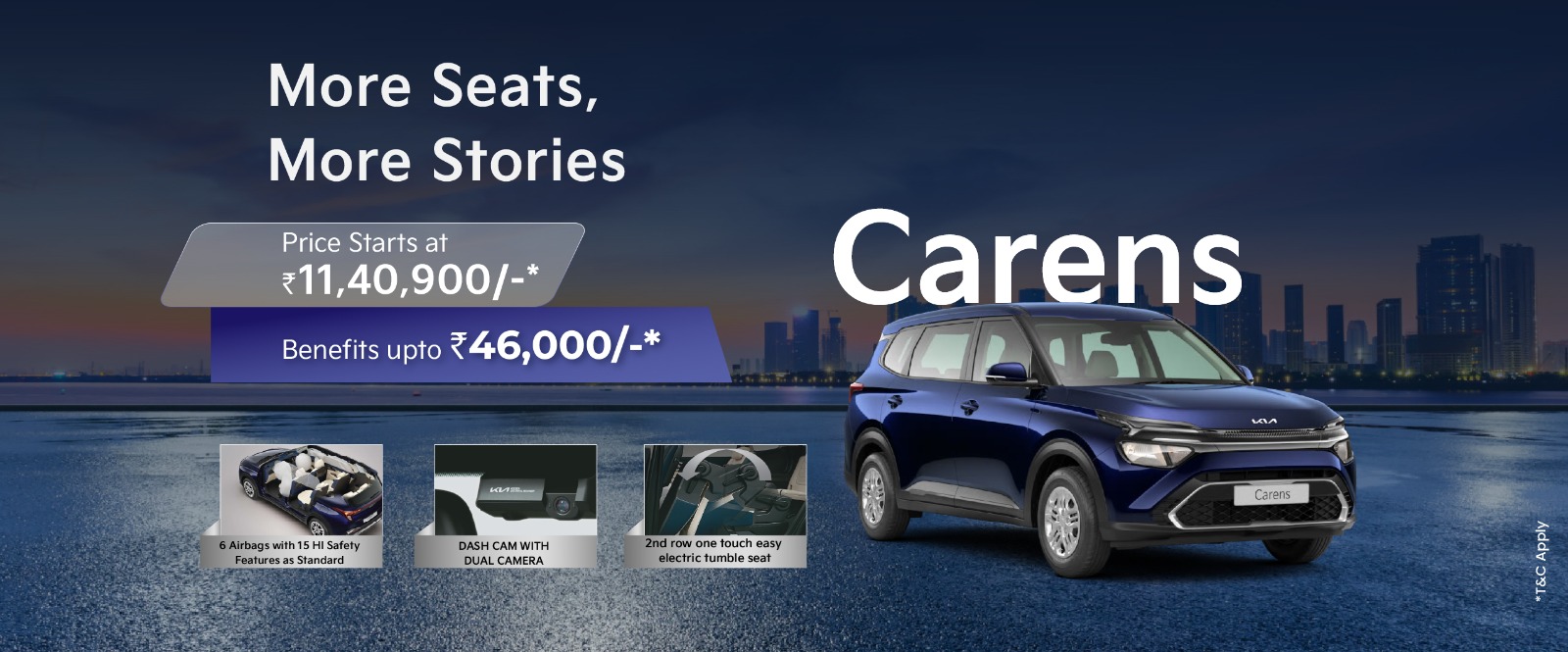 Kia carens On-Road Price – Hyderabad (1)