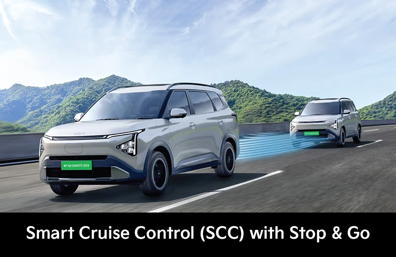 Smart Cruise Control (SCC) with Stop & Go