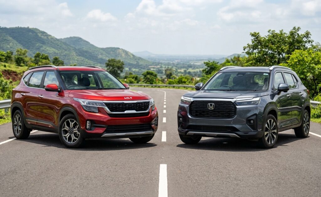 Kia Seltos vs Honda Elevate: Complete Comparison | Malik Kia