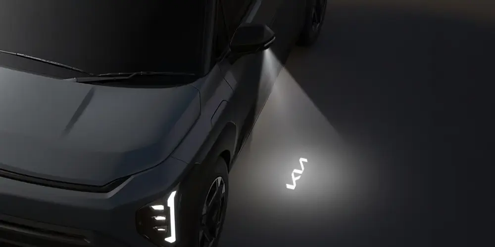 Puddle Lamps with Kia Logo Projection