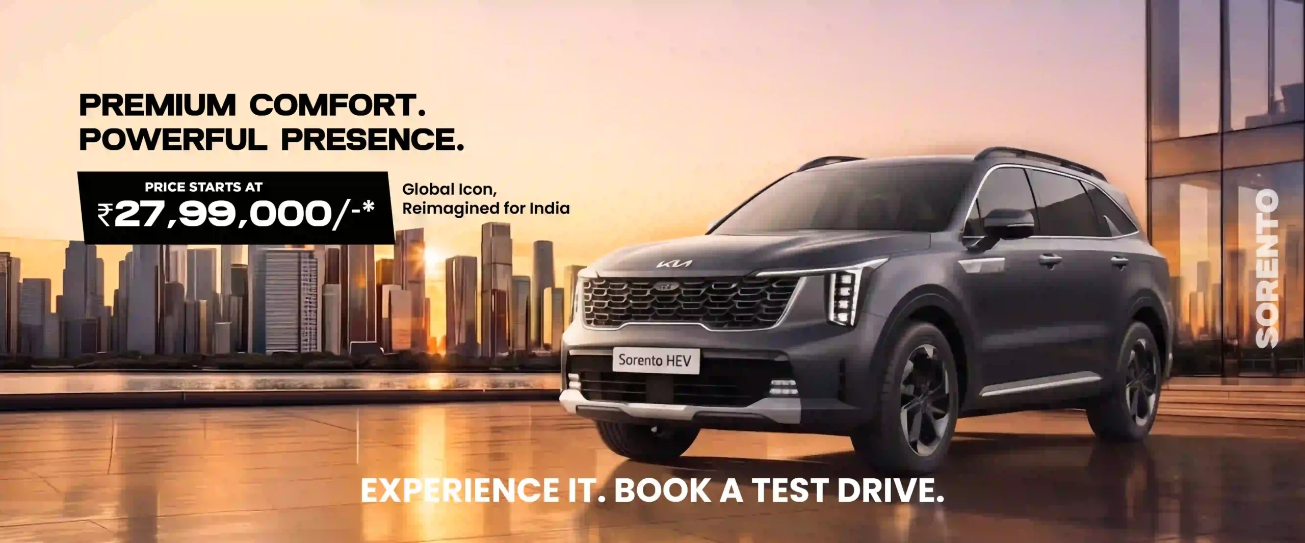 Kia Sorento On Road Price in Hyderabad -09