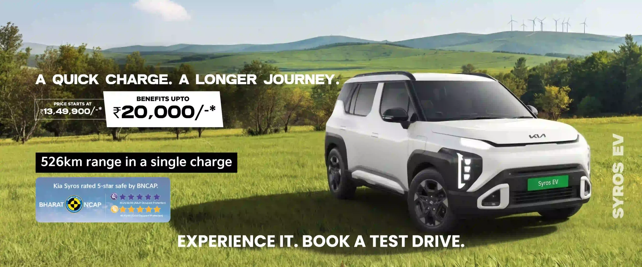 Kia Syros ev On Road Price in Hyderabad 03